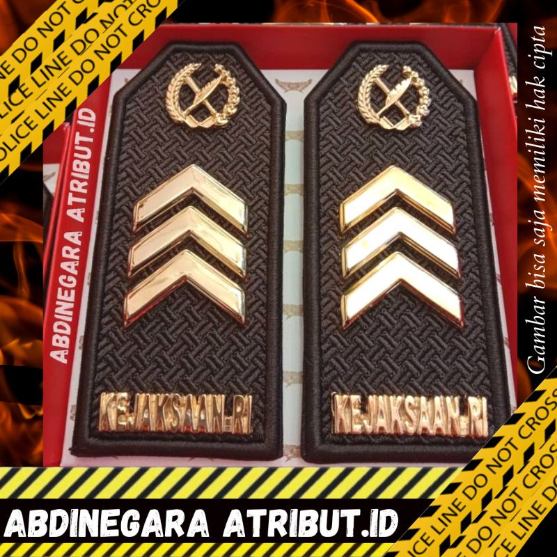 PANGKAT KEJAKSAAN RI PDU GOLONGAN 2C TERBARU PROMO PERLENGKAPAN JAKSA ABDINEGARA ATRIBUT COD