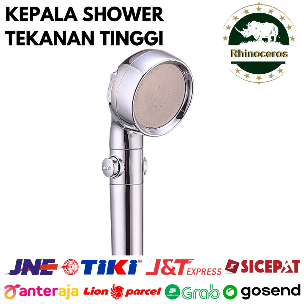 Shower Kamar Mandi Kepala Shower Hemat Air Hand Shower Tekanan Tinggi