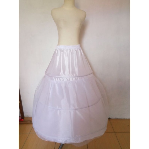 petticoat/petikut pengembang gaun ring 3 plus tile diameter 95