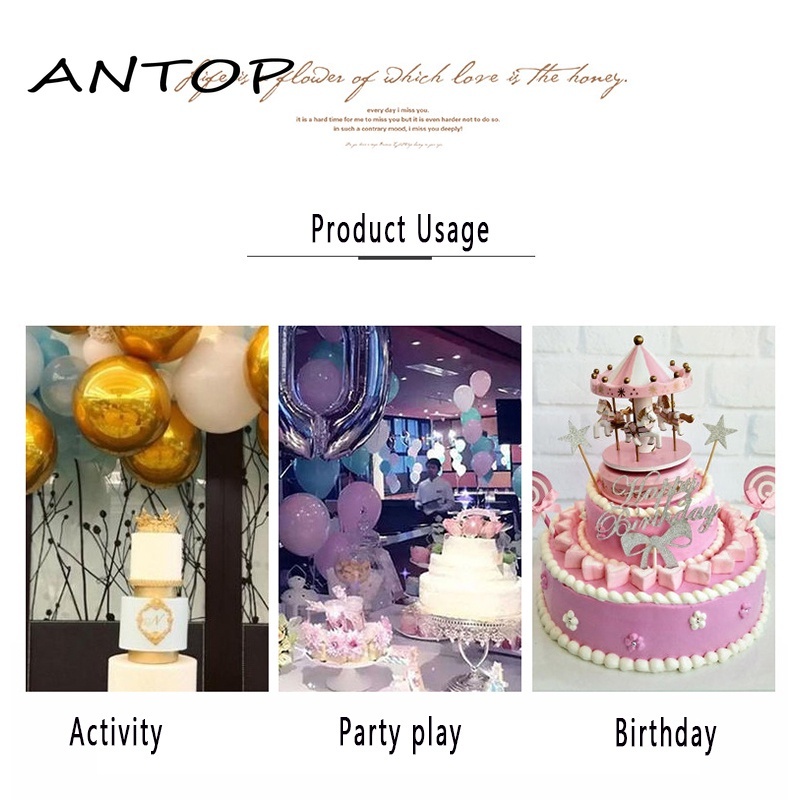 Selamat Ulang Tahun Kue Topper Mahkota Busur Kue Masukkan Dekorasi Pesta Ulang Tahun ANTOP