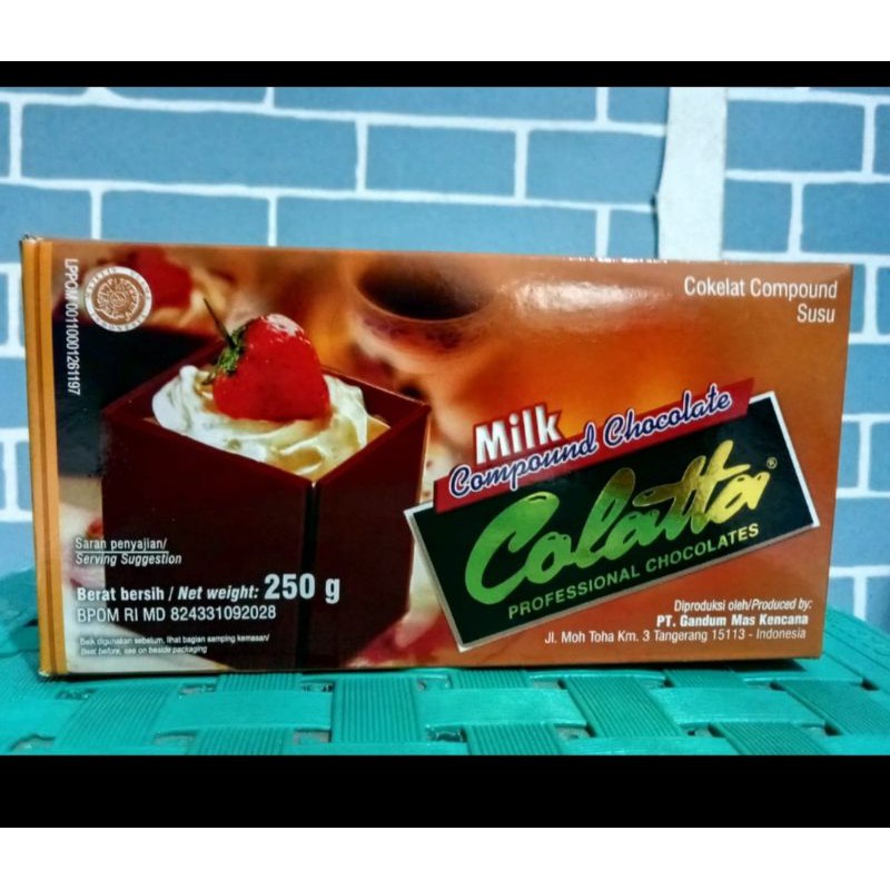 

Collata Milk Chocolate 250 gr