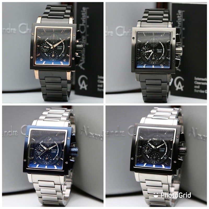 jam tangan pria alexander cristie original ac6182