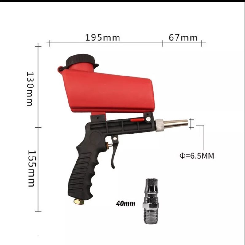 Air Sandblasting Gun Sand Blaster