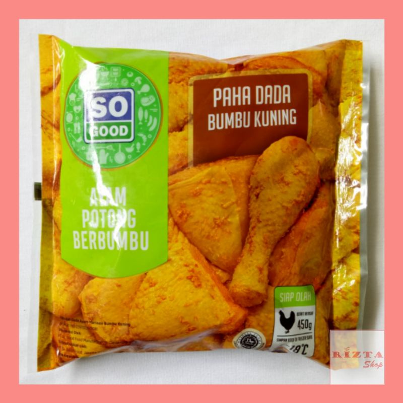 

Ayam Potong Berbumbu Paha Dada Bumbu Kuning So Good