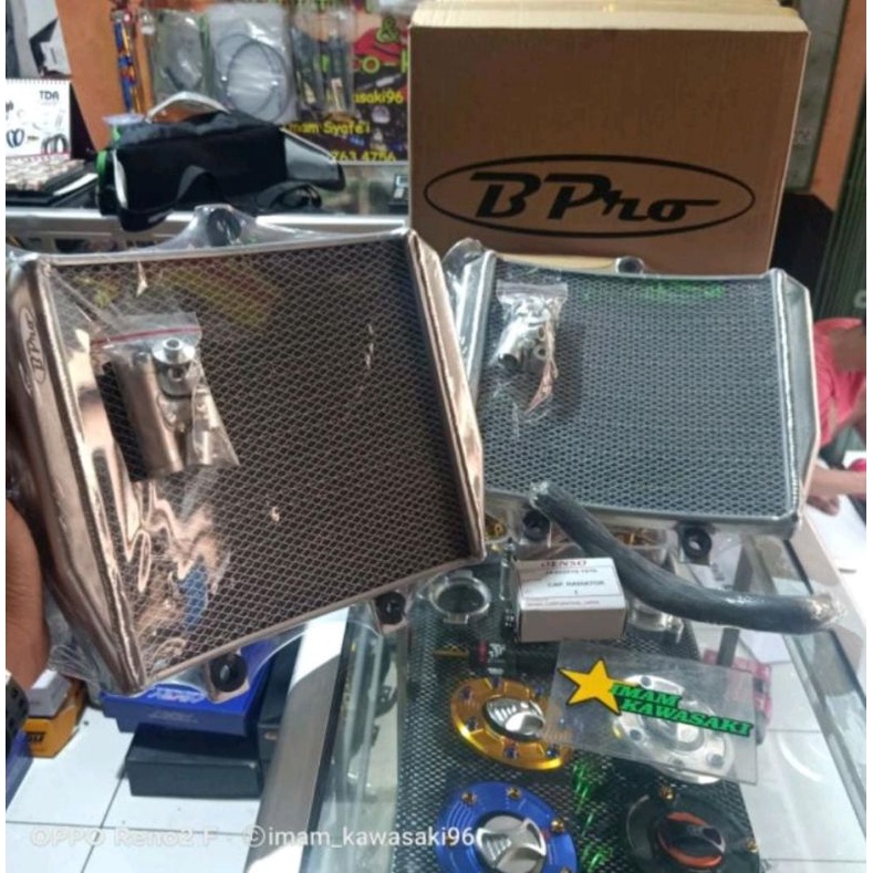 radiator bpro ninja R SS dan ninja RR original
