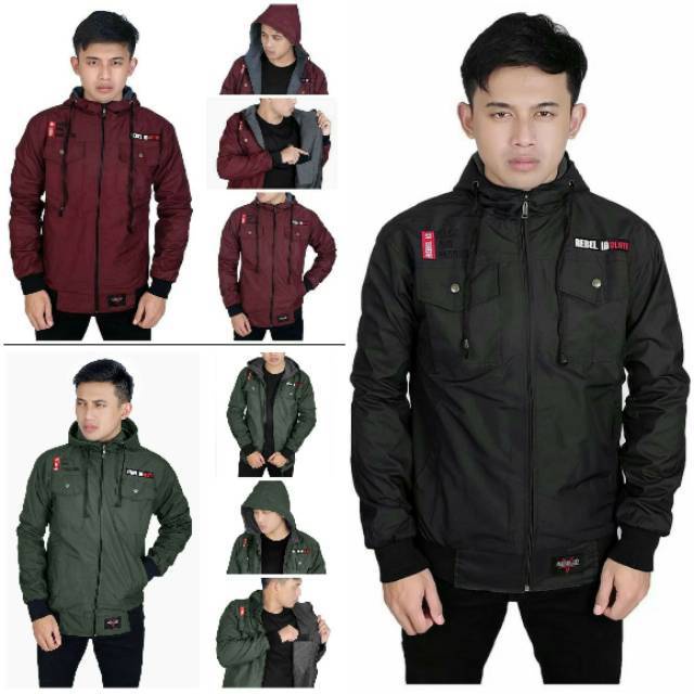 Jaket Tad Polos Murah / Jaket Gunung / Jaket Outdor Pria | Jaket Motor Harian | Jaket Couch