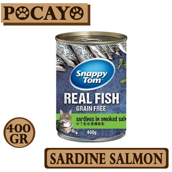 Snappy Tom Sardine Salmon 400gr