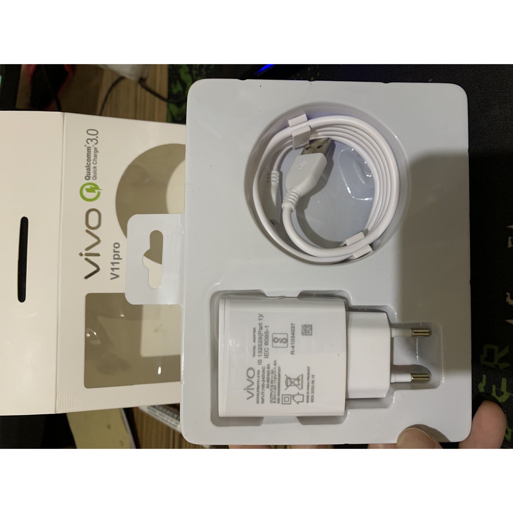 Charger Vivo Original 100% Fast Charging 9V-2A, bergaransi 6 bulan