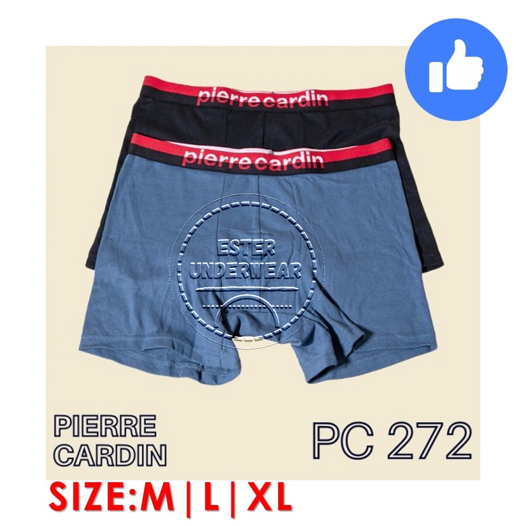 Celana Boxer Pria Pierre Cardin PC 272 ISI 2 PCS