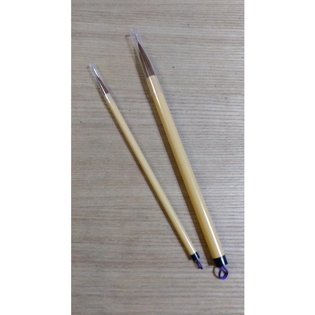 

(BISA COD) Kuas kaligrafi (set of 2) besar kecil calligraphy brush made in japan PROMO Kode 938