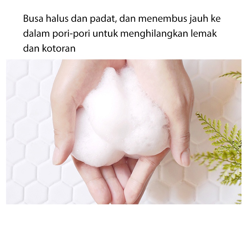 Sabun muka 300g Pembersihan Mendalam sabun cuci muka Penghapusan tungau/pembersihan / antibakteri /pelembab/degreasing