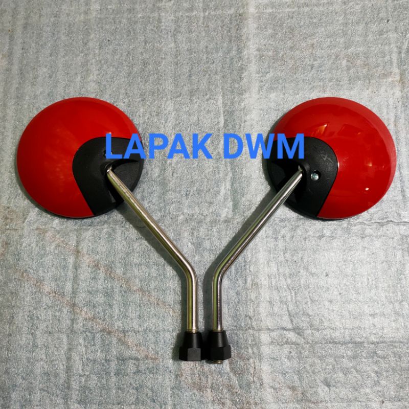 KACA SPION SCOOPY MERAH MUDA HARGA SPASANG SPION HONDA SCOOPY KARBU