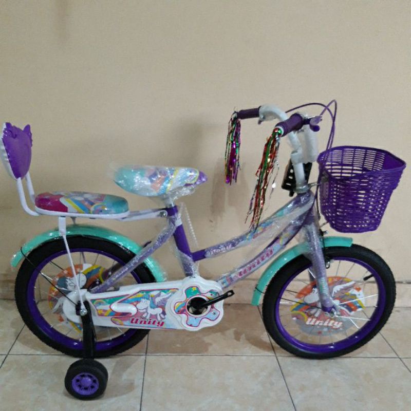 Sepeda Anak Sepeda Mini 16 inch Kuda Pony Unity
