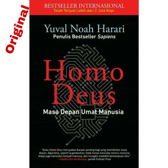 

❤BISA COD❤ Buku Homo Deus Yuval Noah Harari Penulis Sapiens