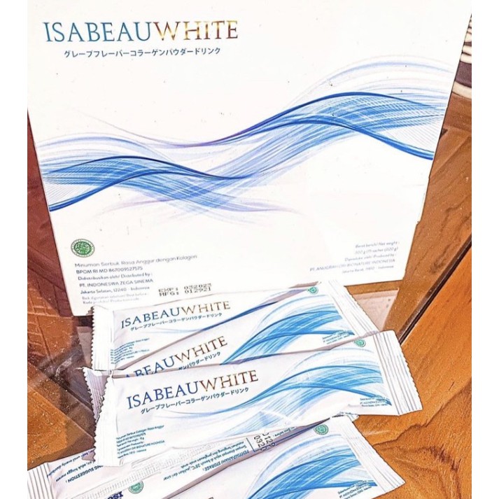 Minuman Kecantikan Beauty Drink ISA BEAUWHITE Minuman Mencerahkan 6 sachet