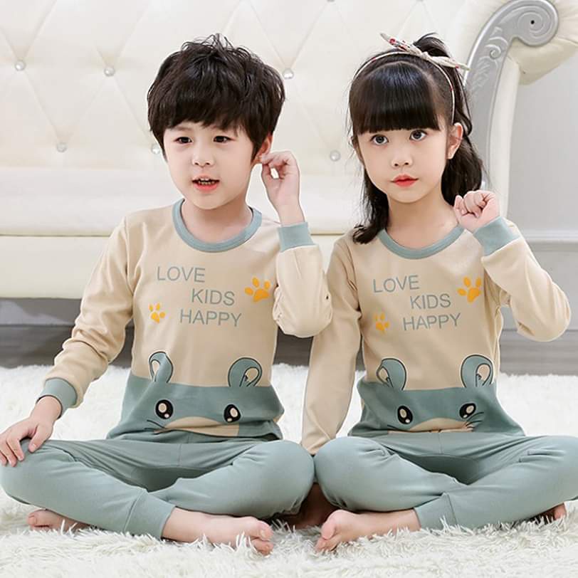 Setelan Piyama Anak Cute