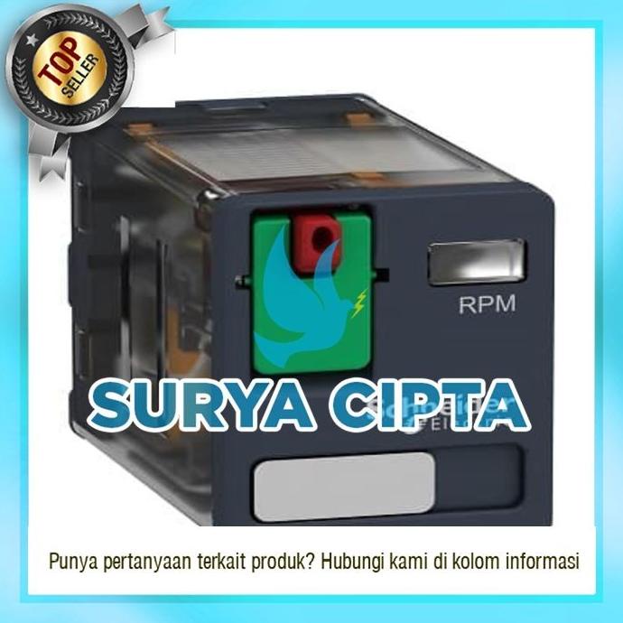 Schneider Relay Power 8 Pin 2 NO 2 NC 15A RPM21BD