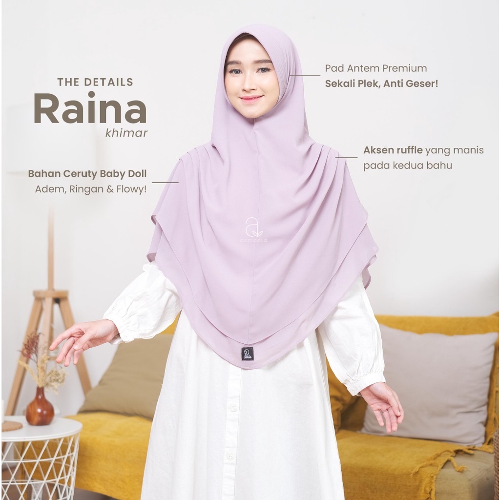 AZMEELA RAINA KHIMAR | HIJAB INSTAN