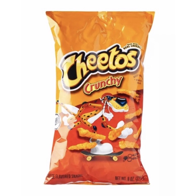 

Cheetos Crunchy Cheese / Jalapeno / Flaming Hot Flavor 226,8gram 8oz Import USA Amerika