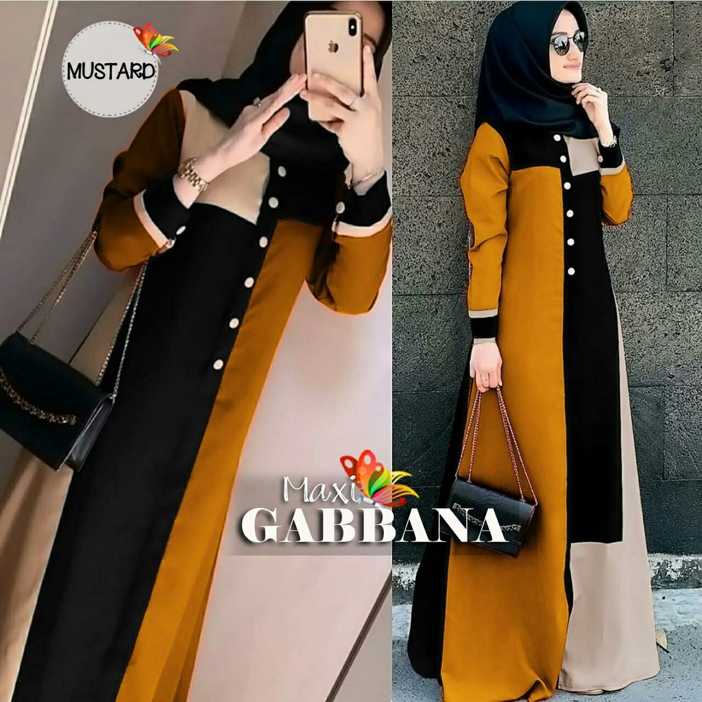 MAXI GABBANA 8Warna