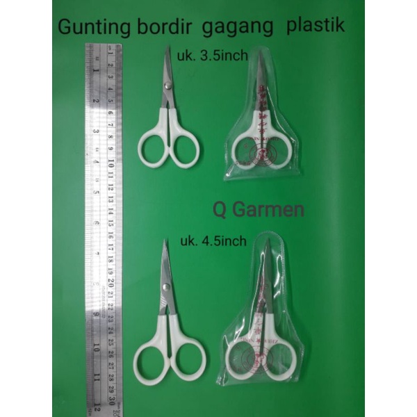 

Gunting Bordir Gagang Plastik