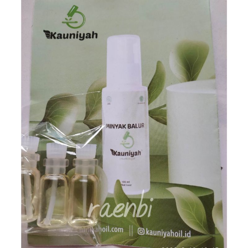 KAUNIYAH OIL 100ml FREE ONGKIR Free Bubble Wrap