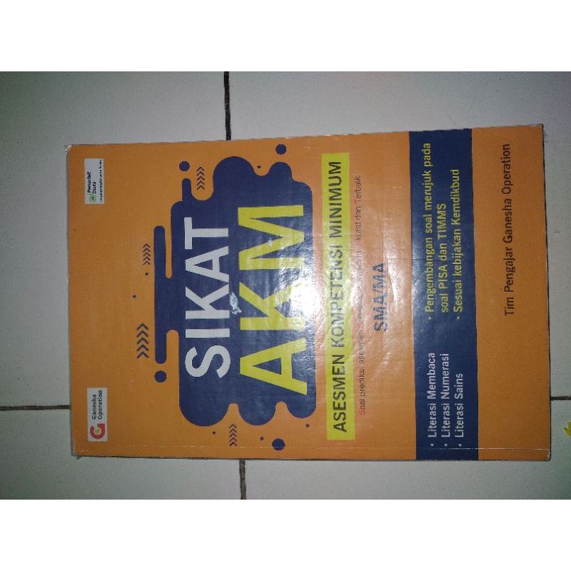 Sikat AKM SMA Ganesha Operation & Kunci Jawaban