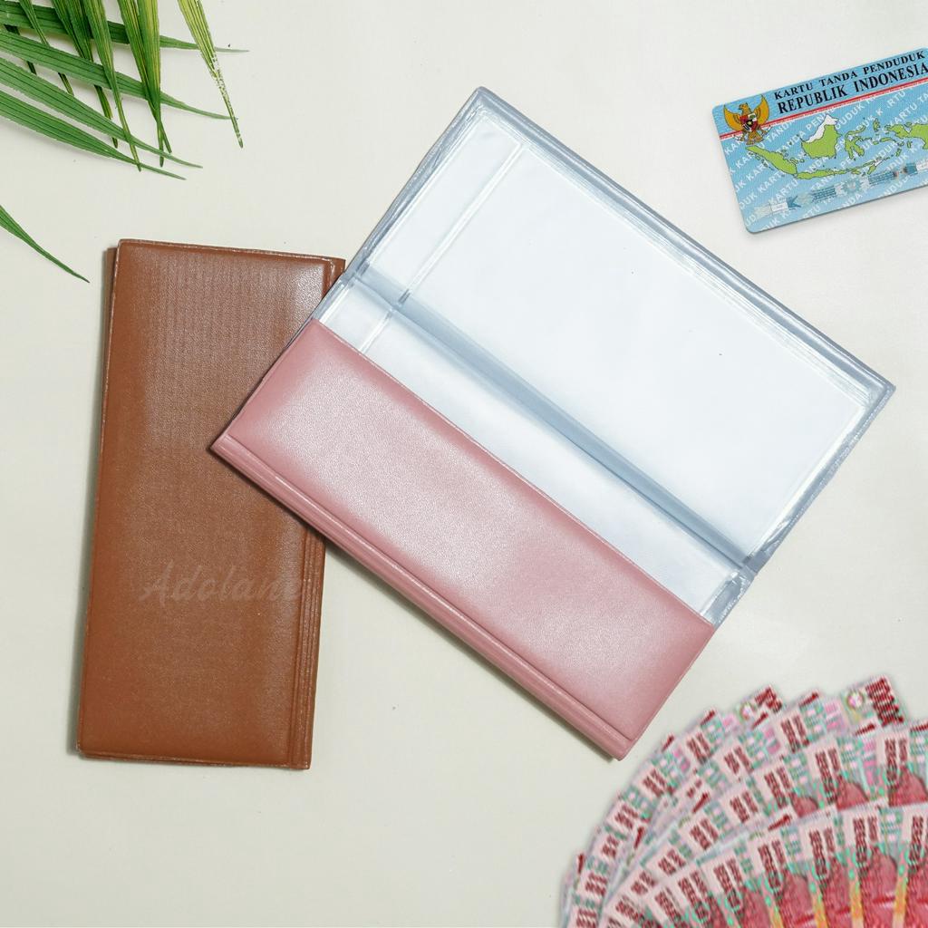 ADOLANE DOMPET DISIPLIN KEUANGAN POLOS MINI / DOMPET WALLET 32 SLOT UANG / DOMPET KE UANGAN