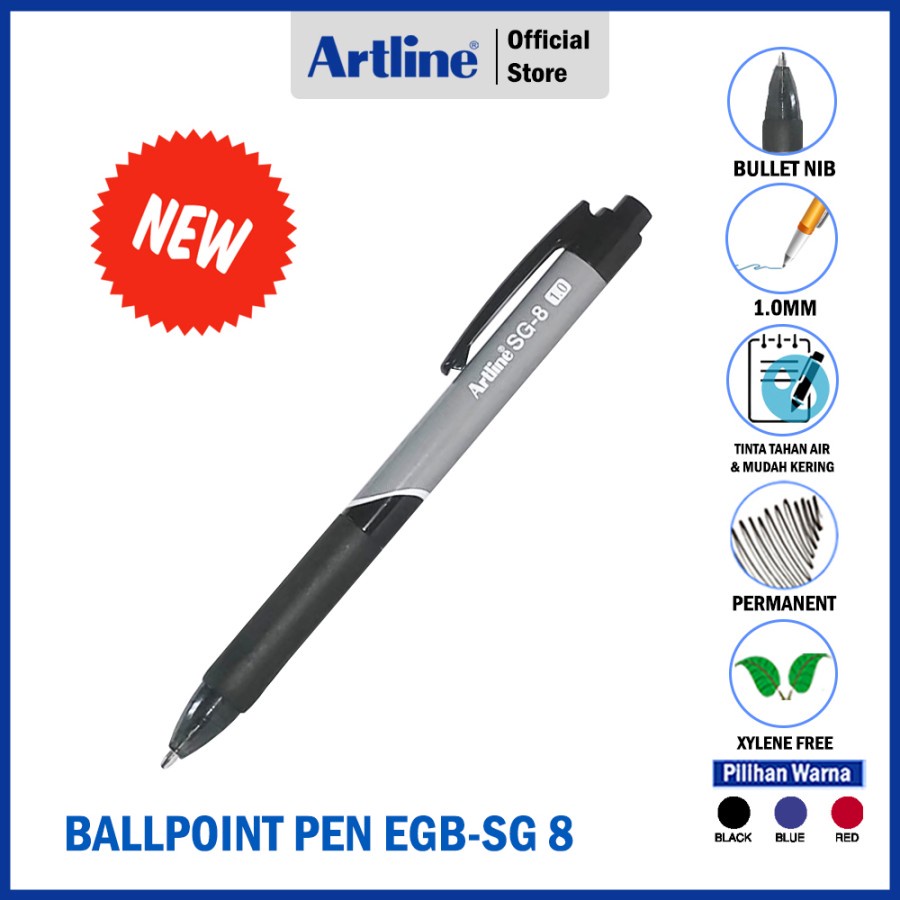 

PULPEN ARTLINE WATERPROOF PEN 1.0MM EGB-SG8810