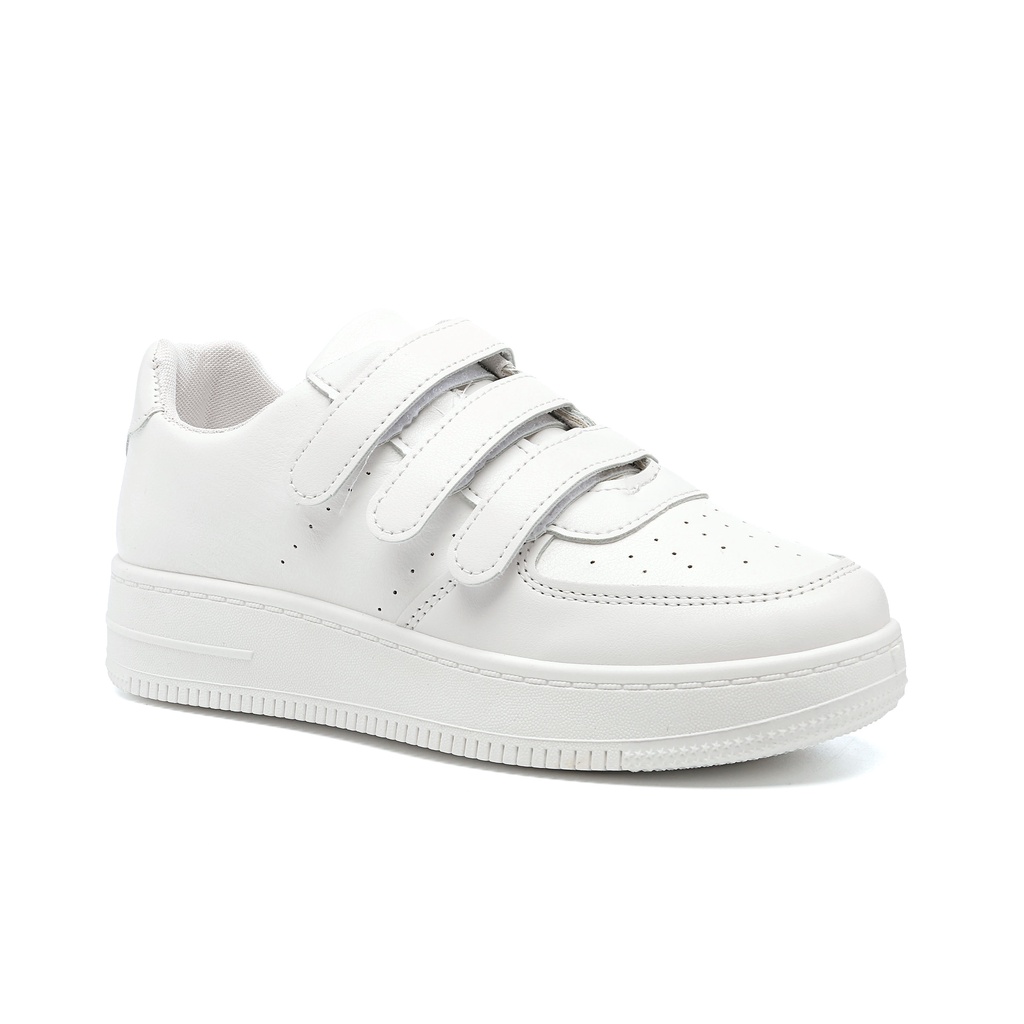 PVN Suga Sepatu Sneakers Wanita Putih Pink Shoes 004-Jaemin - White