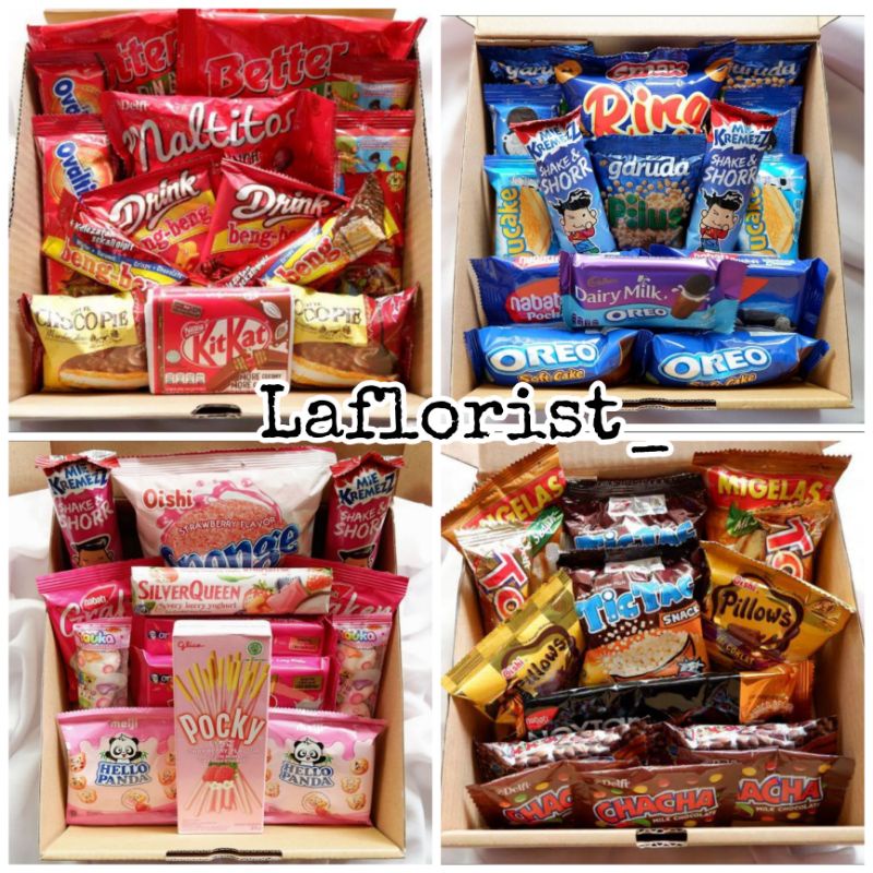 

snack box/kadoultah/kadowisuda/kadoanniversary