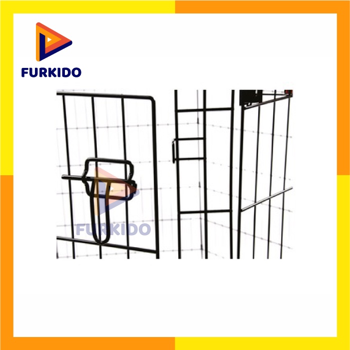 M-Pets Foldable Puppy Pen With Door / Kandang Hewan