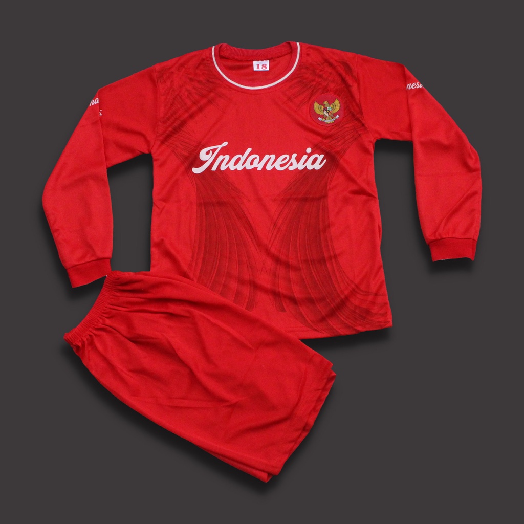 baju kiper timnas indonesia/setelan baju bola anak timnas indonesia