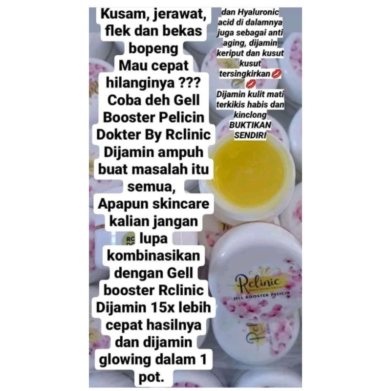 Rclinic salep pelicin Jell