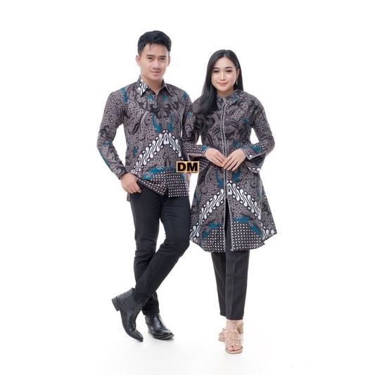 Bisa COD - Batik Couple Motif Terbaru 2022 Batik Pria Dan Cewek Pakaian Couple Pasangan Baju batik Pekalongan Batik Original Kemeja Pria Lengan Panjang Jumbo Batik wanita Dress Wanita Pakaian Wanita Ootd Hijab Batik Solo Tunik Batik Jumbo Batik Slimfit