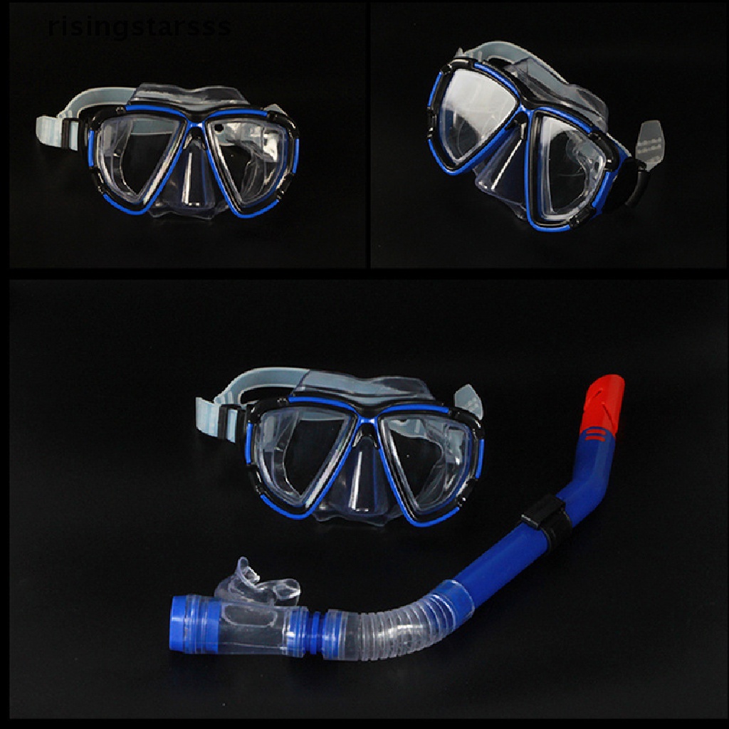 Rsid Span-new Kacamata Renang Diving Scuba Anti Kabut Goggles Mask Water Sport Diving Glasses