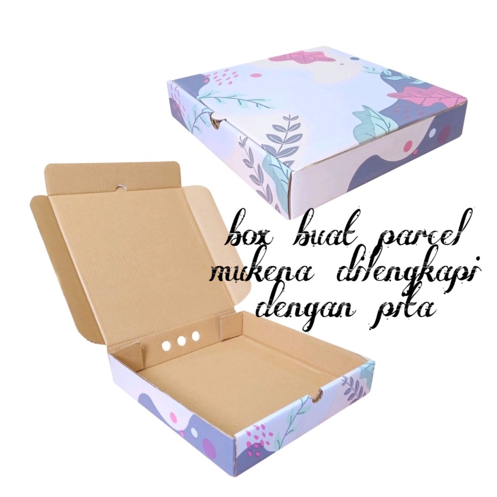 Tambahan packing Kotak hampers | Bungkus mukena | Paket kado | Kirim kado | Kado Mukena