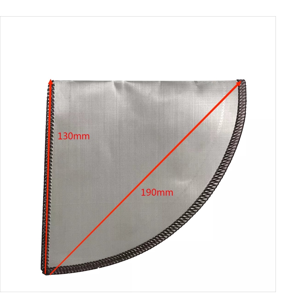 Stainless Coffee Dripper Filter / Kopi Dripper Filter Stainless V60