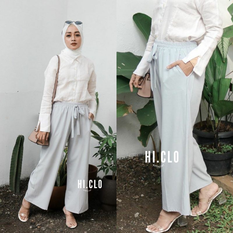 Celana kulot panjang Kulot polyester kulot murah