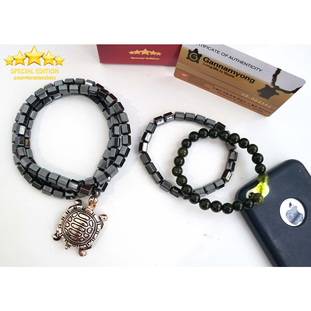 BLACK JADE GANNAMYONG SPECIAL KURA PARDALIS GOLD BERSERTIFIKAT KTP