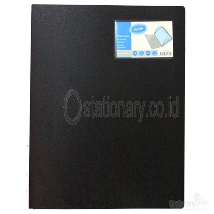 

PP Display Book 20 Pocket A4 Bantex 3143