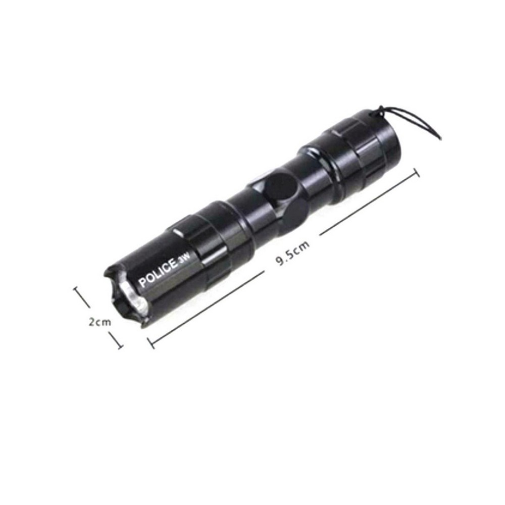 Senter Police 3W Mini Flashlight / senter polisi / senter led