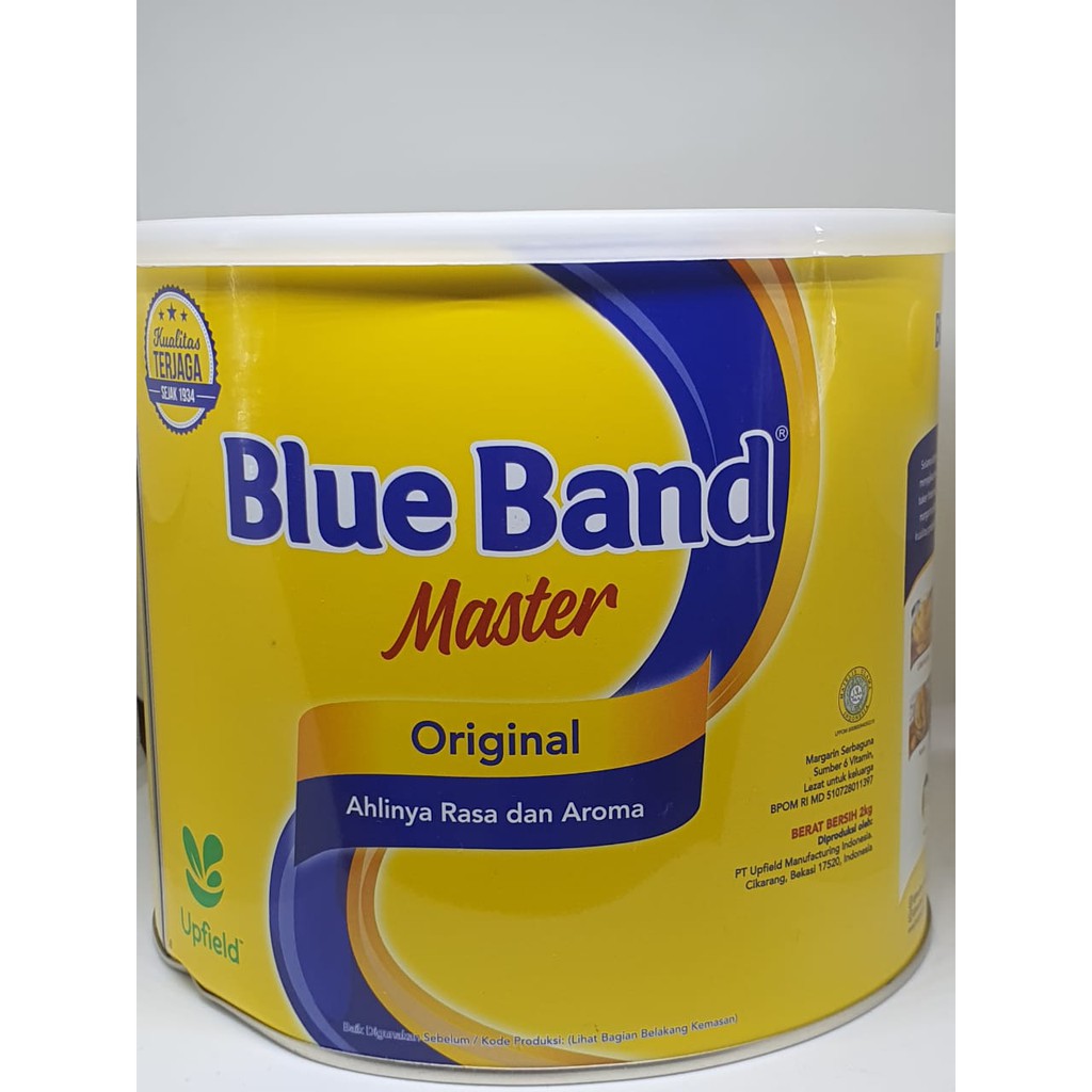 

BLUE BAND / BLUEBAND MASTER ORIGINAL MARGARINE TIN 2KG