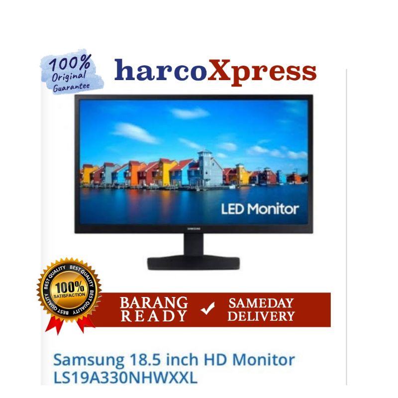 Monitor LED Samsung S19A330 hdmi vga resmi 19inch | 19A330 LS19A330