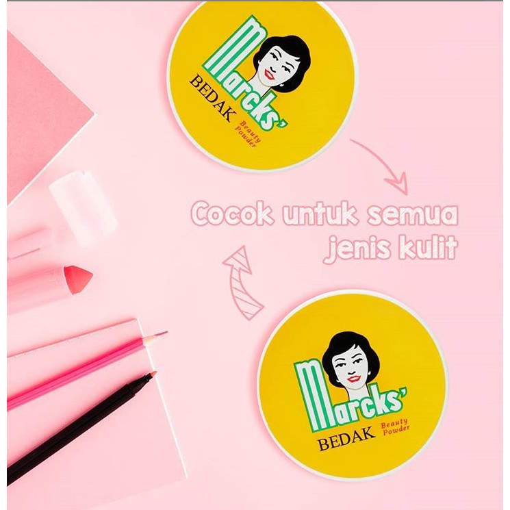 Marcks Bedak Beauty Powder 40gr