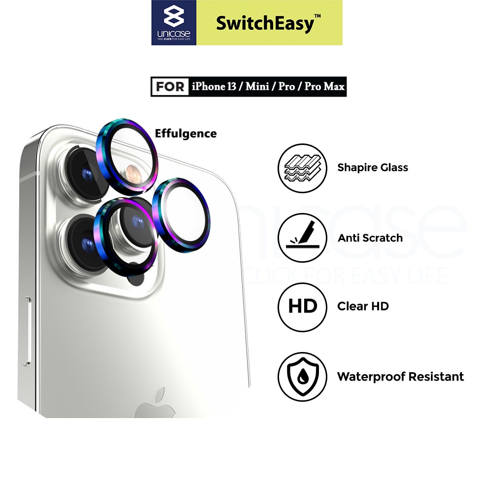 Jual Camera Lens iPhone 13 Pro Max Mini SwitchEasy LenShield S Sapphire
