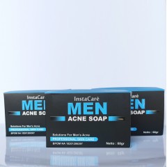 MEN ACNE SOAP PENGHILANG JERAWAT PRIA WANITA BPOM SABUN JERAWAT BEKAS JERAWAT SABUN CUCI MUKA PRIA
