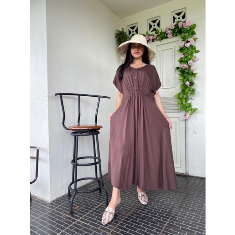 BEST SELLER, BISA COD, DASTER NAGITA LONG DASTER TWILL