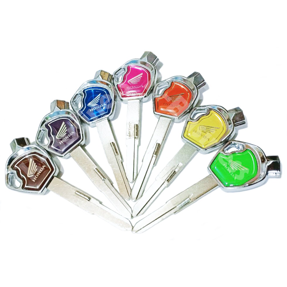Bahan Duplikat Kunci Variasi Sepeda Motor Honda Revo Beat Scoopy Vario Gigi Kuningan Pegangan Besi