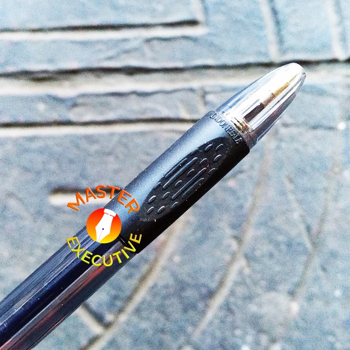 [Pak - 12 Buah] Standard P5 Black / Hitam Ballpoint 0.7 mm / Bolpen Cetak Cetek